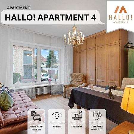 Tolle Zweiraum-Ferienwohnung In Bester Lage L Innenstadtnaehe L 1 Minute Zum Bahnhof L Tv L Free-Wlan L Keine Kueche L Willkommen Im Hallo!-Apartment 4 Bad Worishofen Bagian luar foto