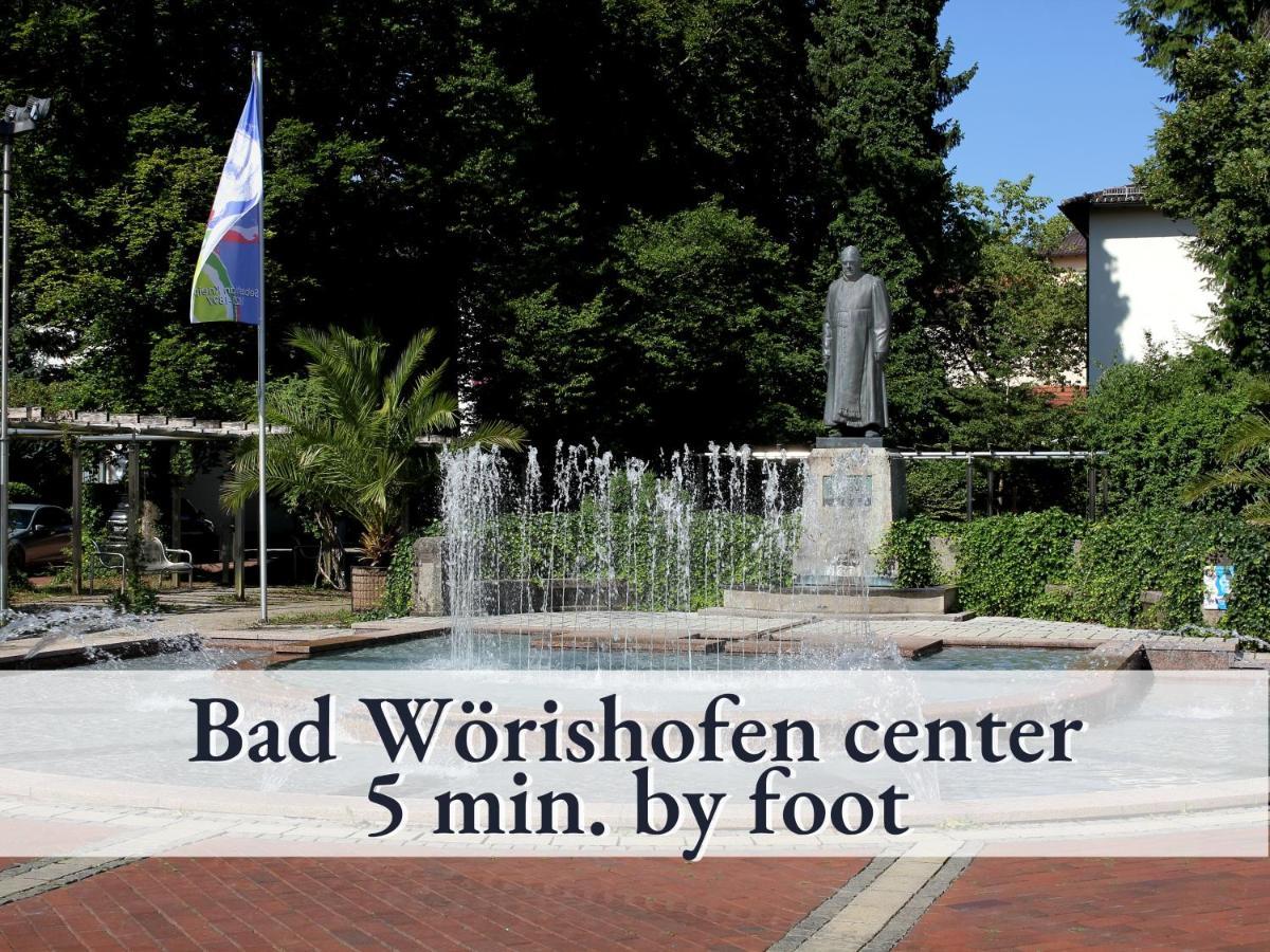 Tolle Zweiraum-Ferienwohnung In Bester Lage L Innenstadtnaehe L 1 Minute Zum Bahnhof L Tv L Free-Wlan L Keine Kueche L Willkommen Im Hallo!-Apartment 4 Bad Worishofen Bagian luar foto